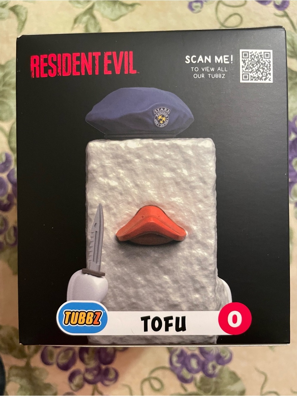 Tubbz Resident Evil Tofu Figure #0 - White with Orange Beak